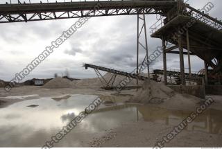 Photo Textures of Background Gravel Quarry